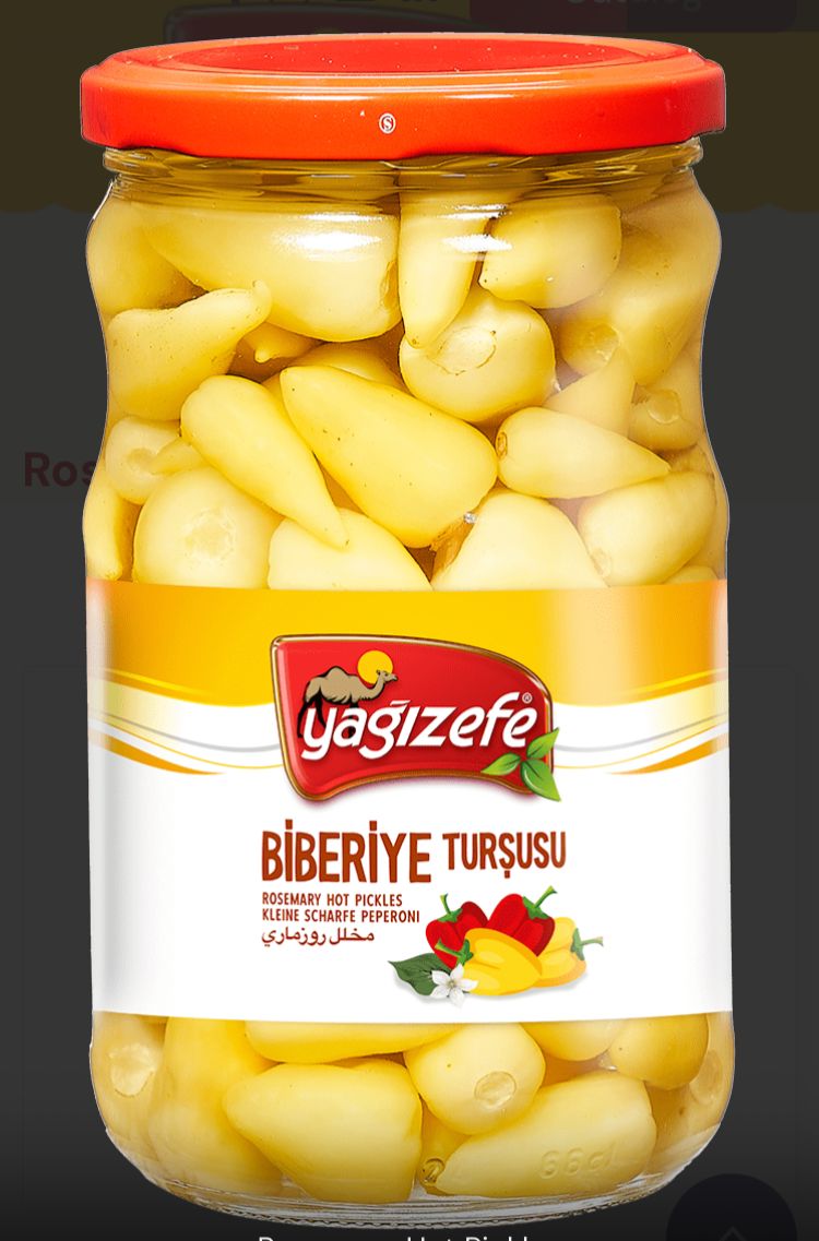 Ardei iute Biberiye marca Yağızefe