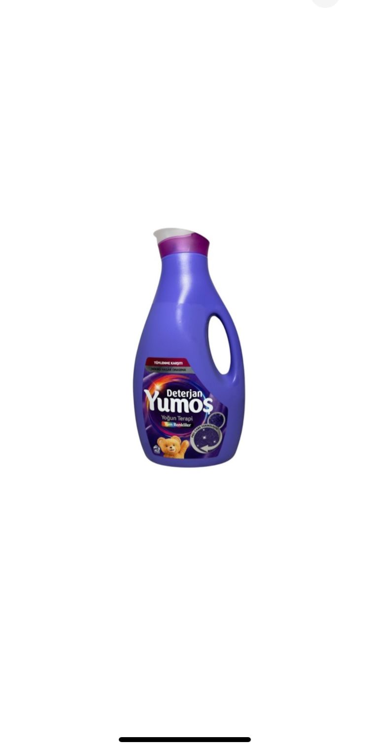 Detergent lichid Yumos Color Albastru, 42 spalari, 2520 ml