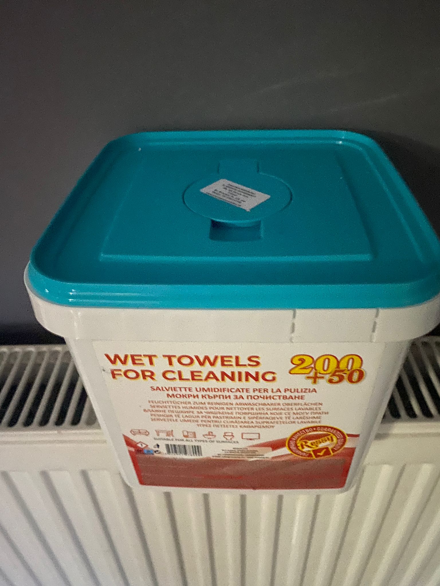 Ressy Maxi Mix – Șervețele umede în găleată 250buc