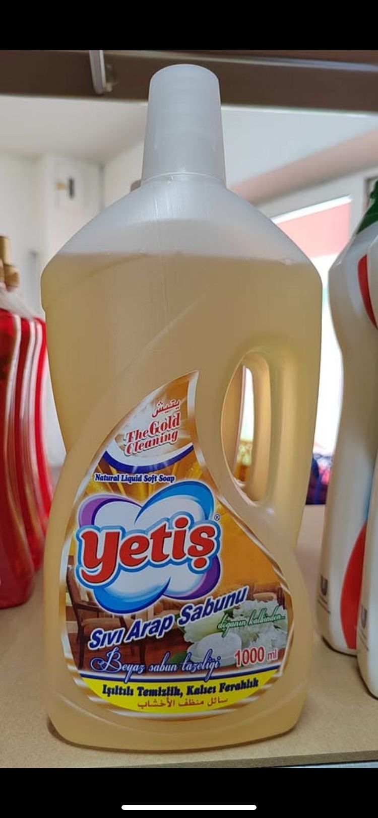 Yetiș – Săpun negru lichid 1000ml