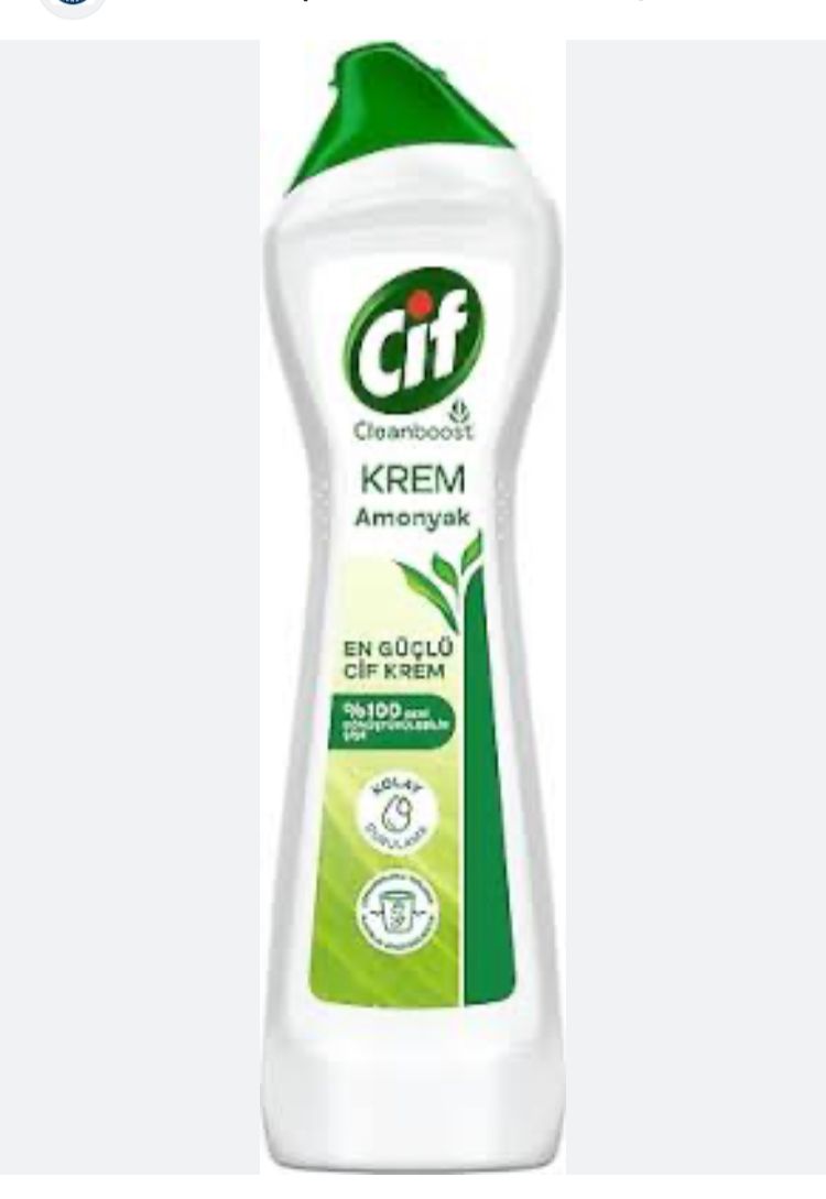 Cif – Cremă curățare cu amoniac