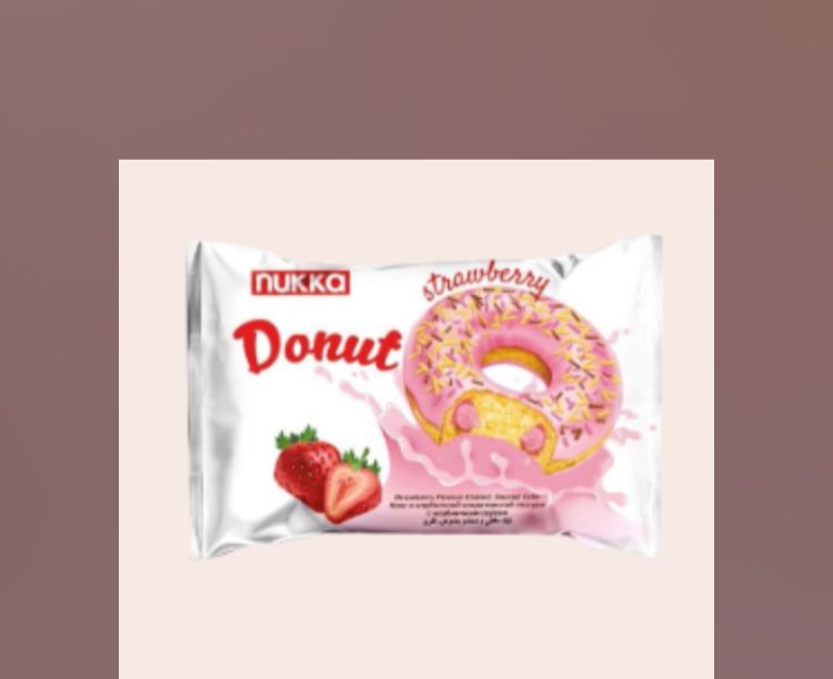 Nukka – Donut glazurat cu căpșuni