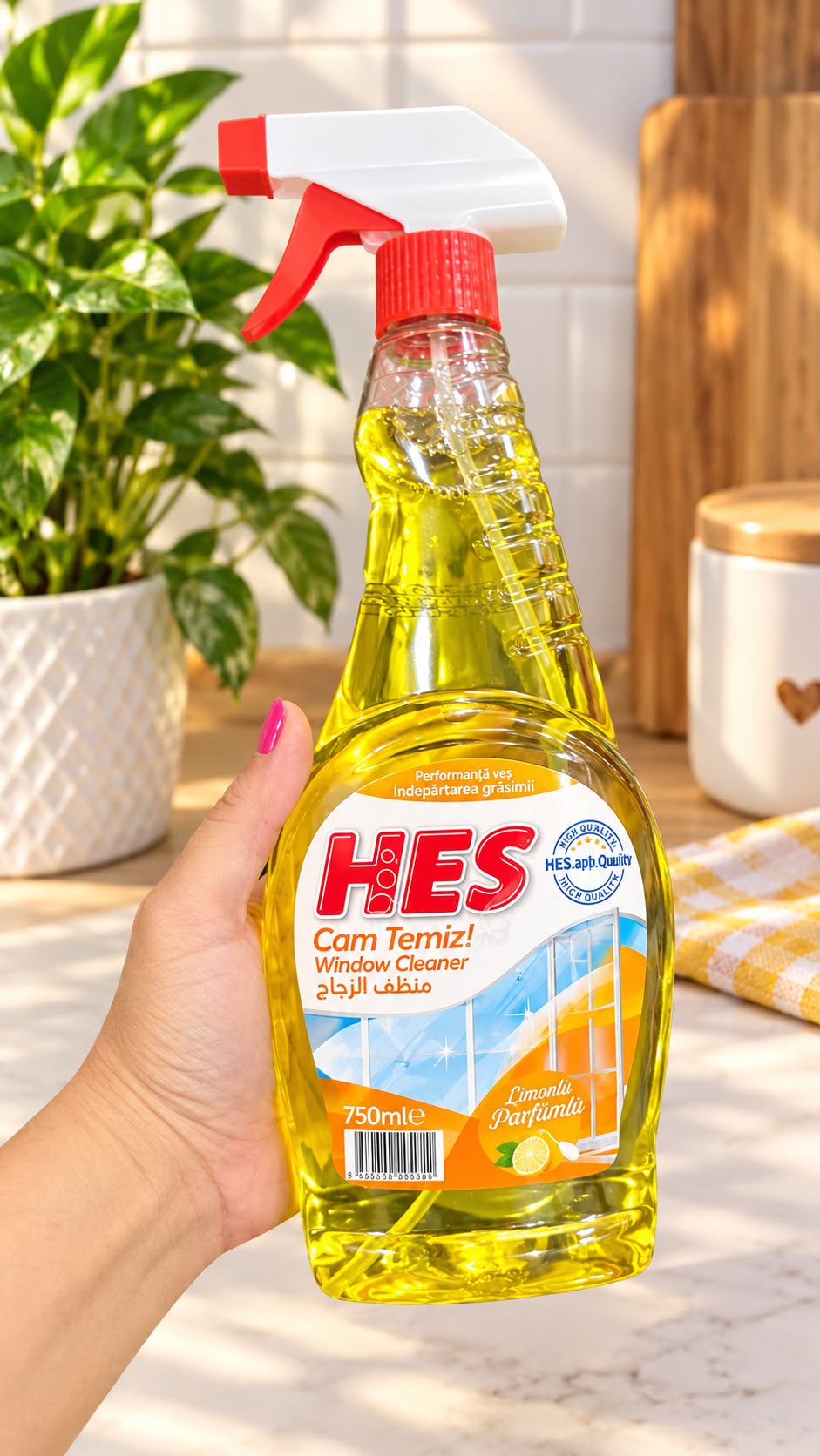 HES detergent de geamuri