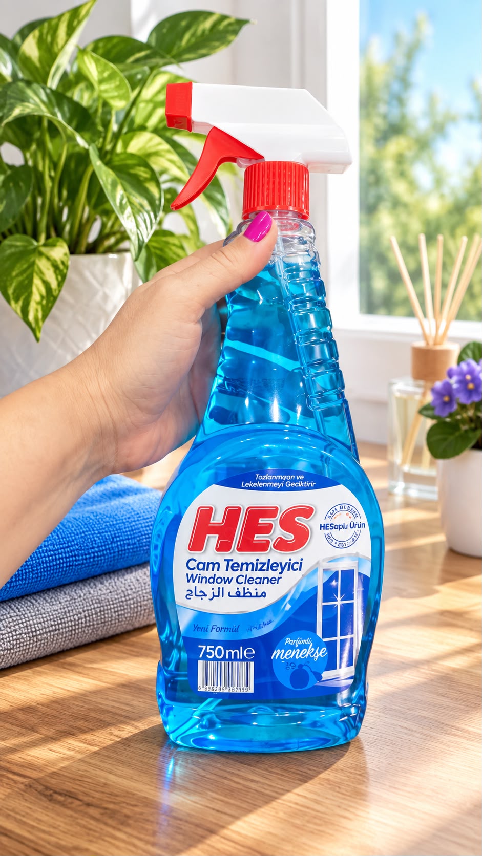HES detergent de geamuri
