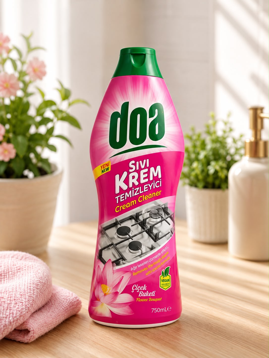 Doa detergent crema pentru curatarea suprafetelor